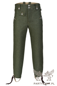 Wehrmacht/SS M43 Pants | Feldgrau wool cloth | Available from stock