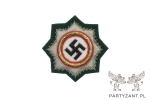 German Swastika Medallion | Gold Version for M36 uniform tunic