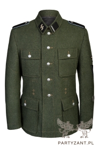 Waffen SS Uniform Tunic M43 - Feldgrau wool cloth | Available from stock