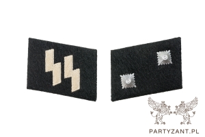 Patki Waffen SS - Runes - SS-Oberscharfuhrer