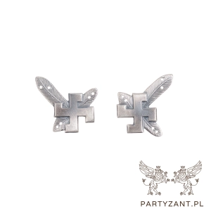 EMBLEMATY 21 i 22 DYWIZJI PIECHOTY GÓRSKIEJ WZ. 36 (2 szt.)