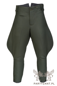 Wehrmacht/SS Breeches - Officer | Feldgrau Gabardine | Available from stock