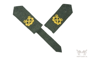 Kriegsmarine Coastal Artillery Shoulder Boards 