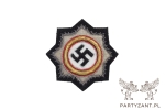 German Swastika Medallion | Gold version for Armored Units