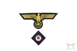 Adler KM na Furażerkę Szergowego - granatowy | Kriegsmarine