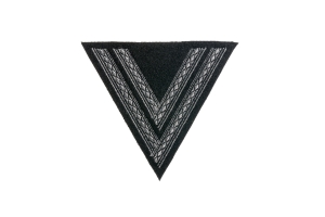 Waffen-SS Rottenfuhrer Rank Chevron | Black
